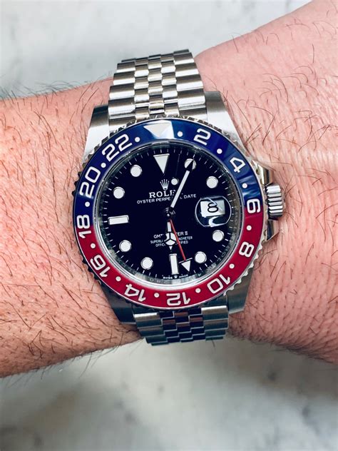 Rolex blro bezel color change